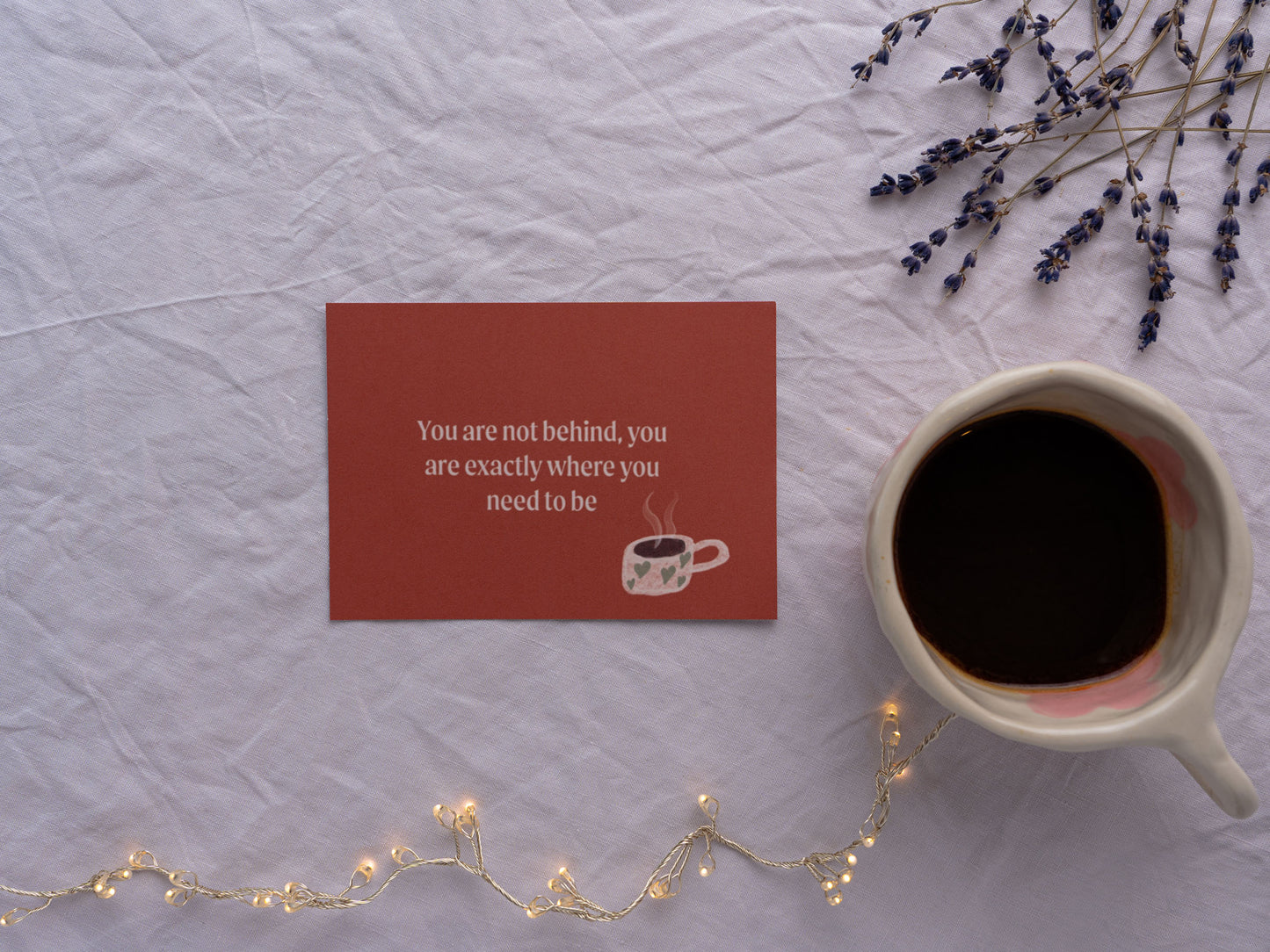 Pack of 5 Positive Affirmation Cards