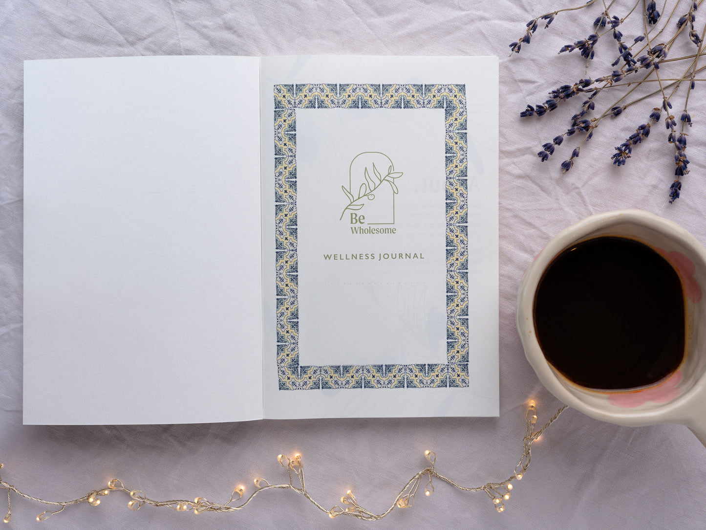 Be Wholesome Wellness Journal - 10% of profits donated to Mind