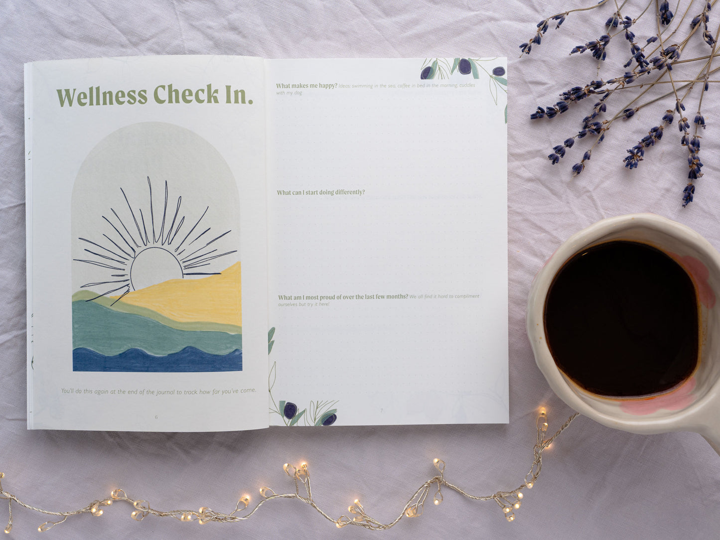 Be Wholesome Wellness Journal - 10% of profits donated to Mind