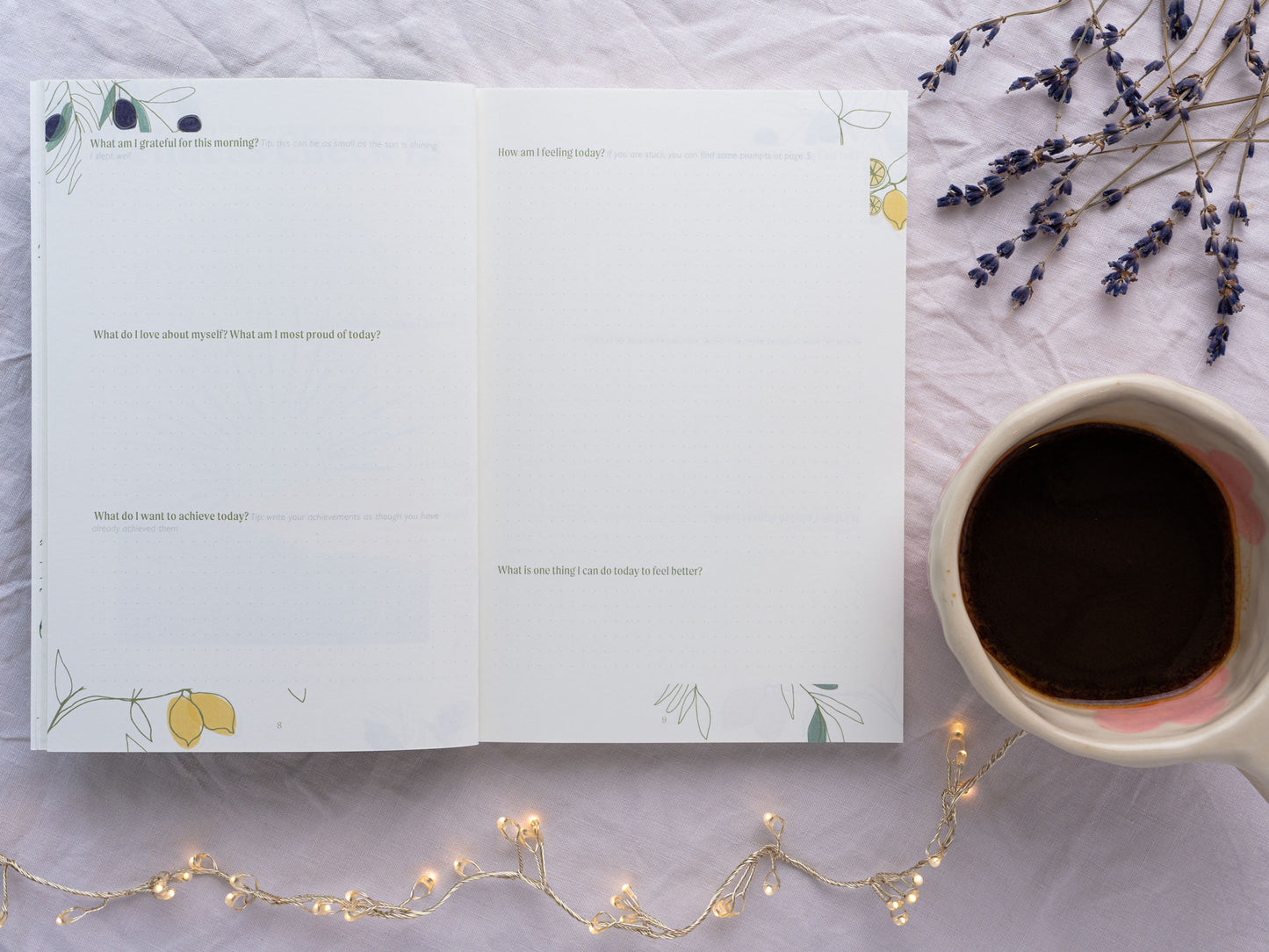 Be Wholesome Wellness Journal - 10% of profits donated to Mind
